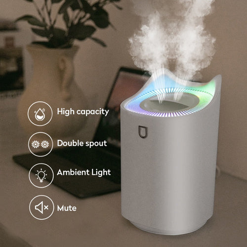 Ozelon CloudMist™ 3L Ultrasonic Humidifier with Ambient LED Light